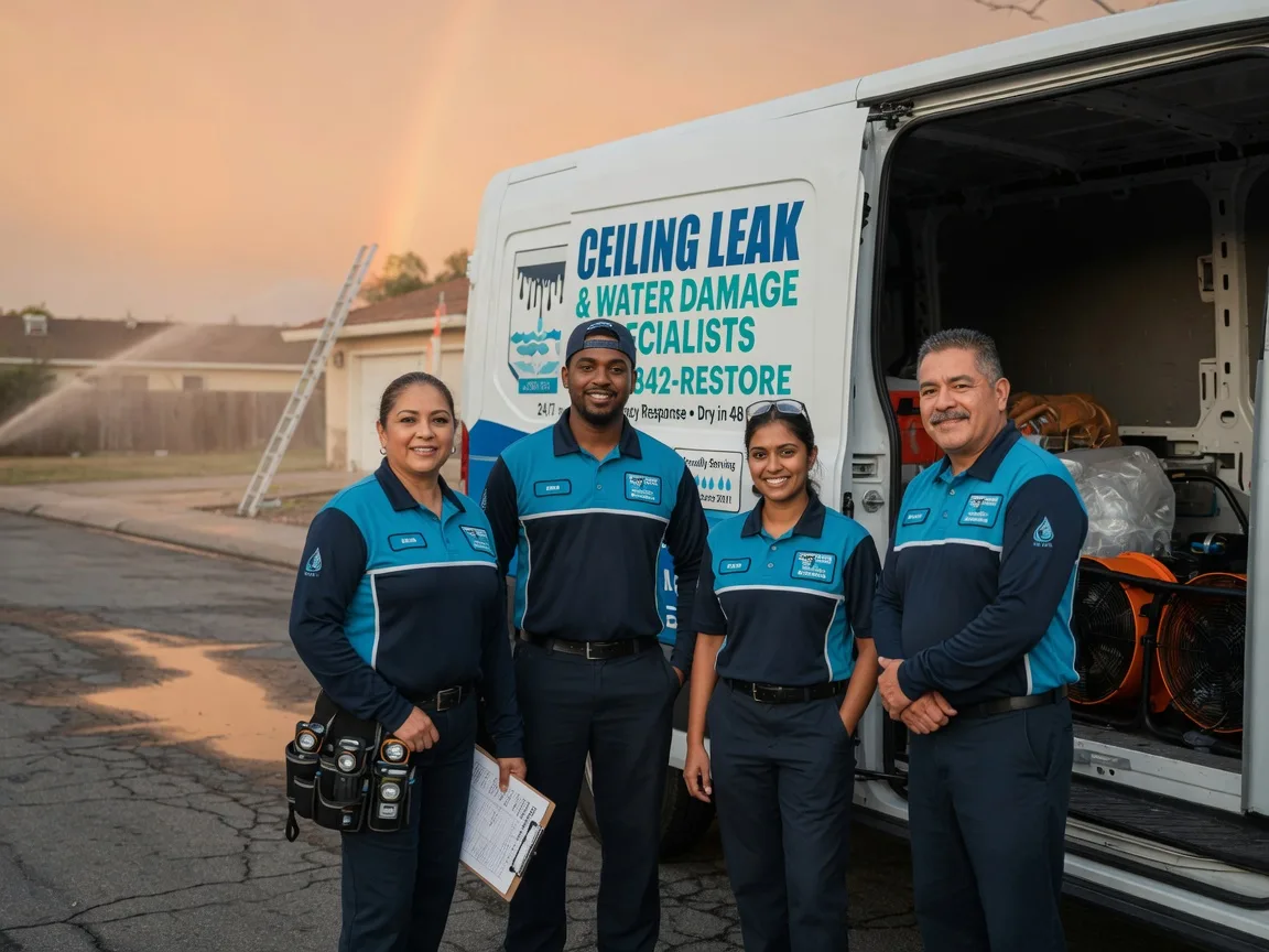 Ceiling Leak Cleanup company in Samburg, TN